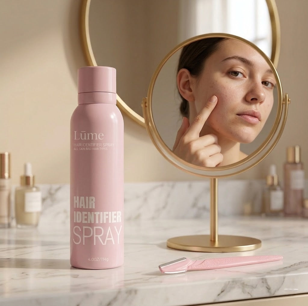 Hair Identifier Spray for Facial Fine Hair