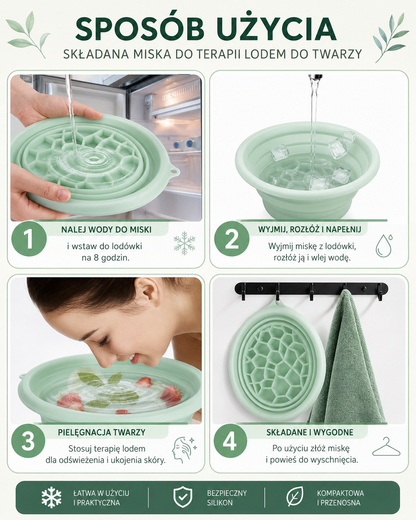 Lūme Ice Bowl — Składana Miska do Ice Facial