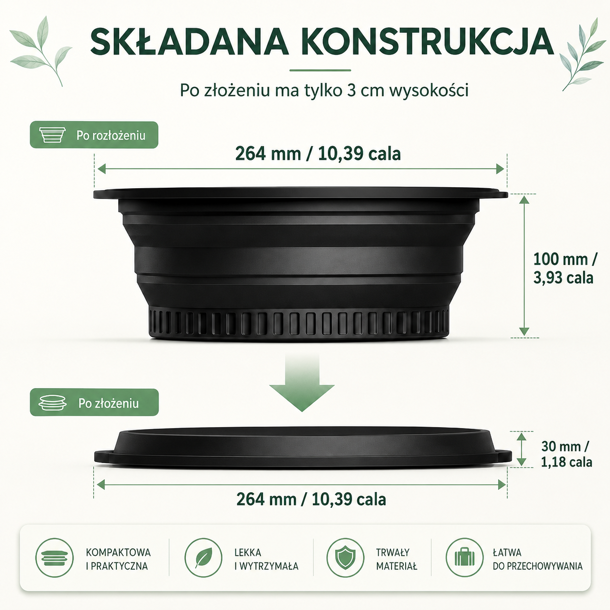 Lūme Ice Bowl — Składana Miska do Ice Facial